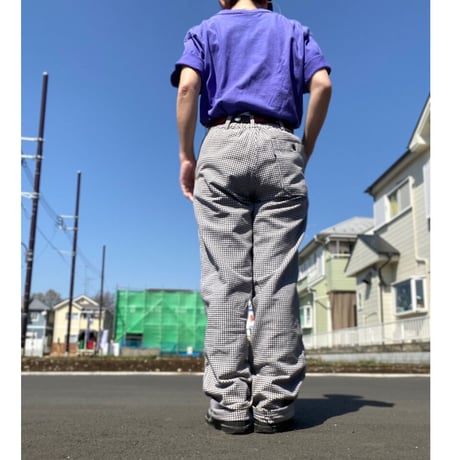 [USED] 千鳥柄 EURO COOK PANTS🍳