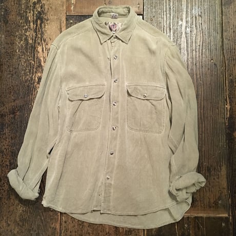 [USED]  SILK WORKシャツ