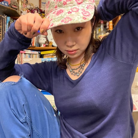 [USED] BENETTON 花柄CAP