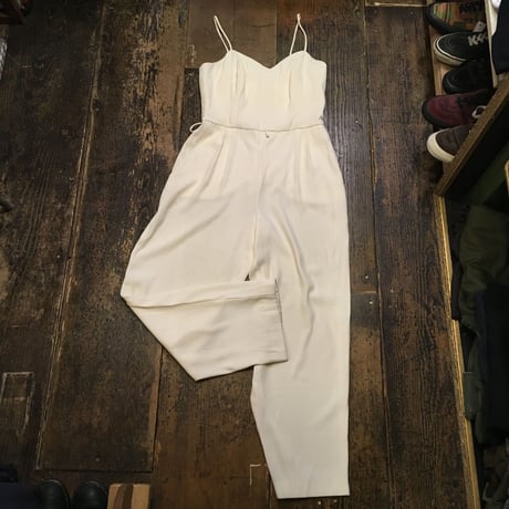 [USED] ゆる〜くかっこいい。WHITE オールインワン