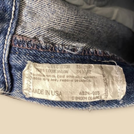 [USED] wrangler ダブルニー DENIM PANTS！