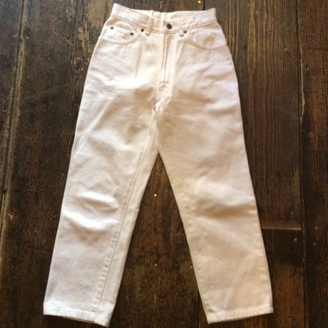 [USED] Sasson Jeansホワイトデニムパンツ