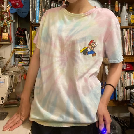 ［USED］SUPER MARIO WORLD タイダイTEE