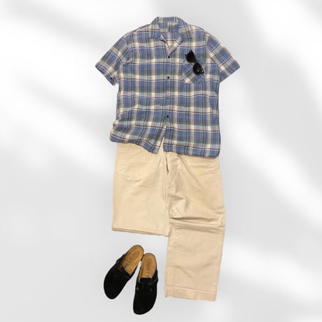 [USED] マルチカラーのS/S Checkシャツ