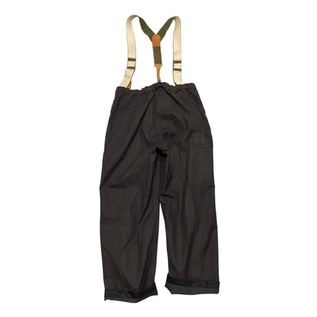[DEADSTOCK]  東ドイツ サスペンダー付military PANTS