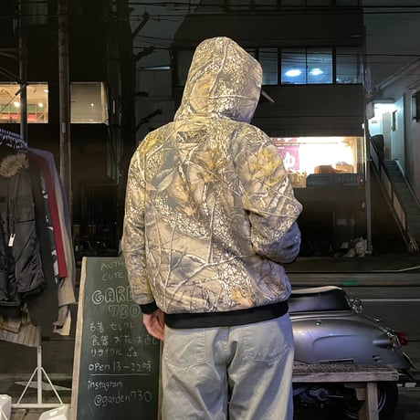 [USED]  リアルツリー柄 中綿JKT