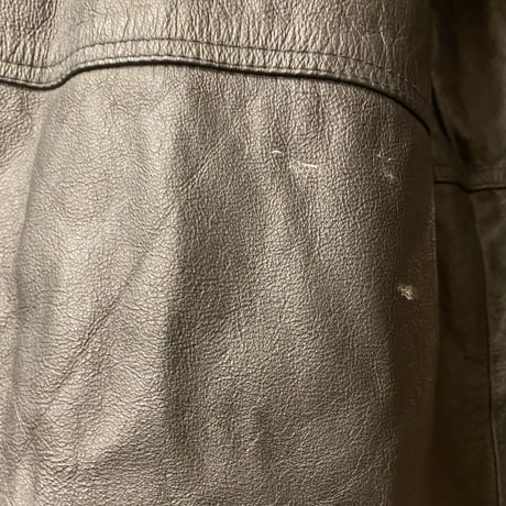 [USED] レザー CAR COAT