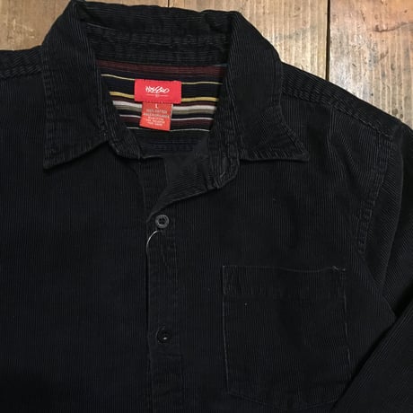 [USED] BLK corduroyのオープンカラーシャツ