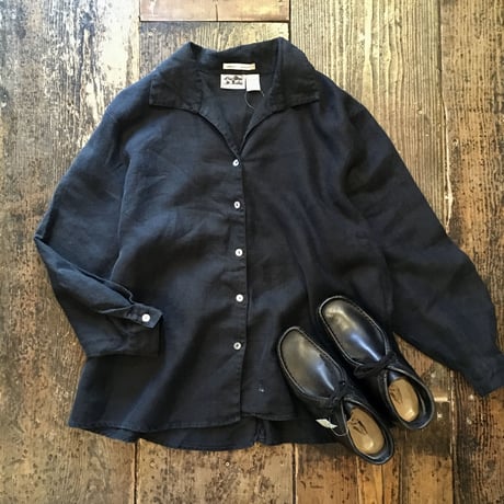[USED] IRISH リネン シャツJKT