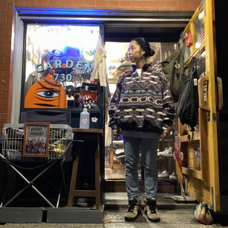 [USED] 柄フリース P/O JKT