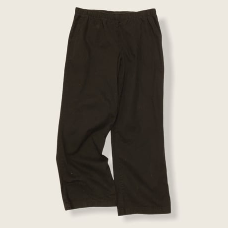 [USED] BLACKコットンのコックパンツ