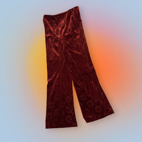 [USED] ベロア チャイナ TOPS & PANTS