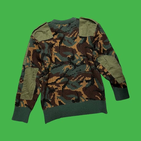 [USED] 迷彩! ARMY リブ ニット