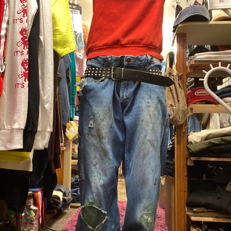 [USED] GOOD！チェーン付き スタッズベルト