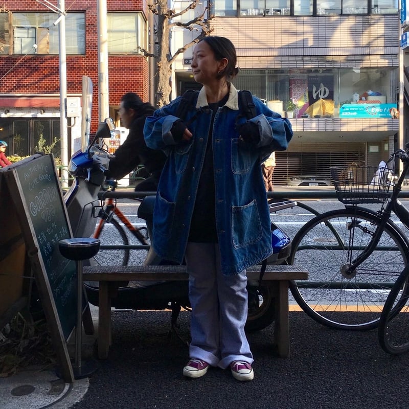 USED] DENIM ロング カバーオール | garden730