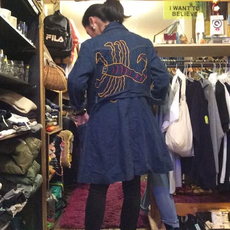 [USED] サソリDENIMロングシャツ