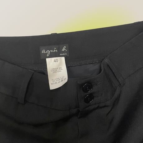 [USED]”アニエスb” スラックス