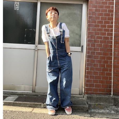 [USED]  vintage♡ DENIM  オーバーオール