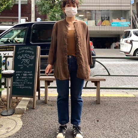 [USED] LINEN CHINA SHIRT