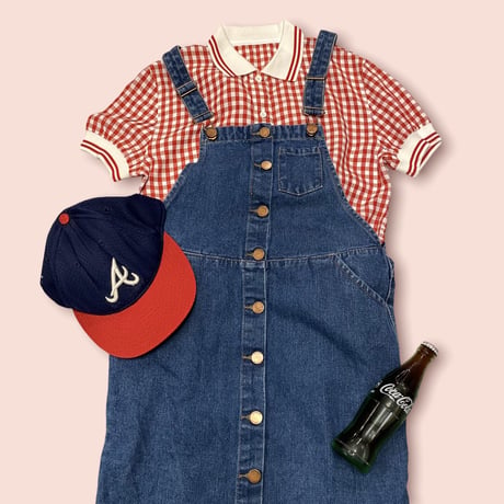 [USED] ギンガムチェック S/S SHIRT❤️