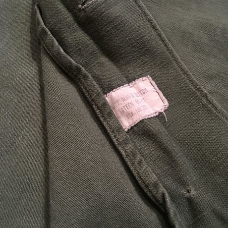 [USED] vintage US ARMY  COTTON 100%！