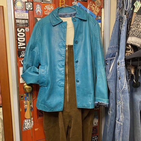 [USED] GOAT LEATHER JACKET🐐