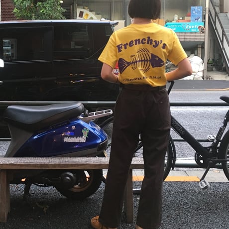 [USED] frenche's?? FISH BONE TEE