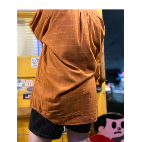 [USED] patagonia スタンドカラー　チェックシャツ