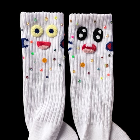[BENICOTOY] キラキラ Bijou Socks