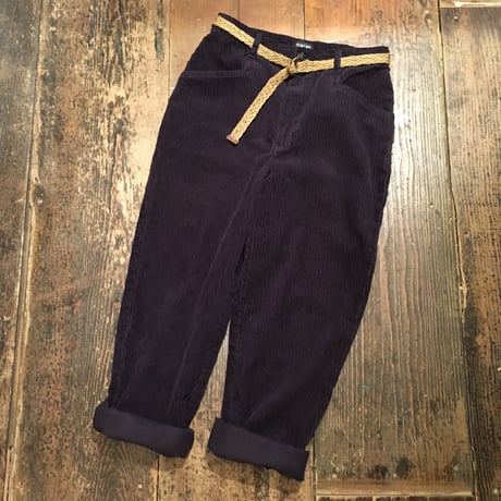 [USED] 太うね コーデュロイ PANTS  NAVY