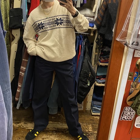 [USED] "CHAPS" NORDIC KNIT❄️