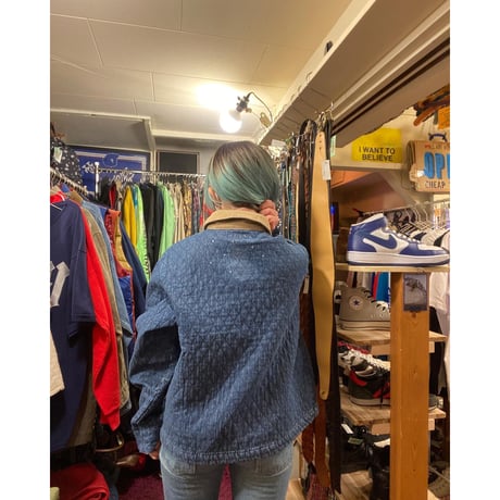 [USED] キルティングデニムjacket