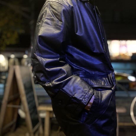 [USED] 柔らかいREAL LEATHER CAR COAT