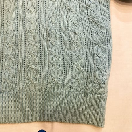 ［USED］春らしいMINTGREEN♡KNIT♡