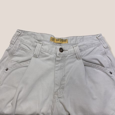 [USED] Lee IVORY PAINTER PANTS！