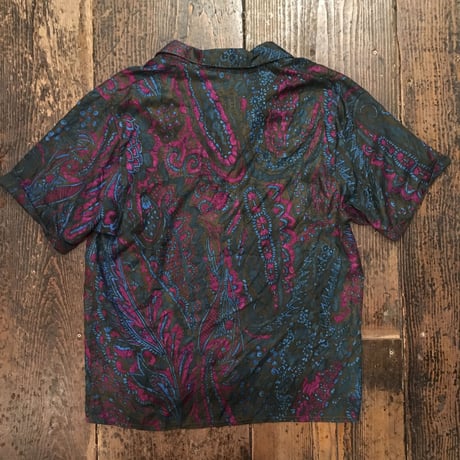 [USED] made in ITALY レーヨンシャツ