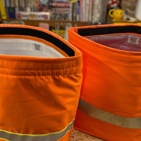 [besidethebag] neon potato ORANGE BAG