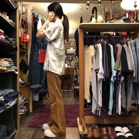 [USED] WHITE アロハシャツ🌺
