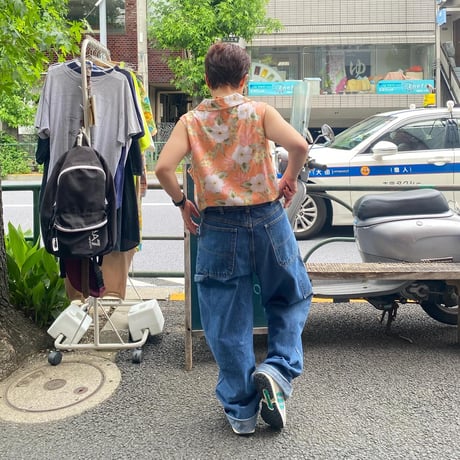 [USED] 太めシルエットの DENIM Painter pants