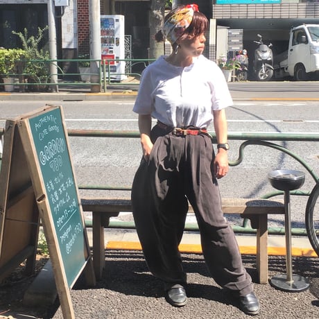 [USED] 渋め！SILKパンツ