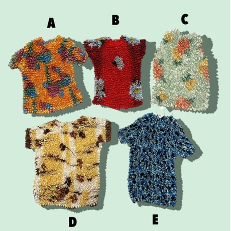 [USED] 総柄 POPCORN TOPS