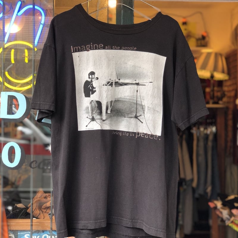USED] John Lennon T-shirt | garden730