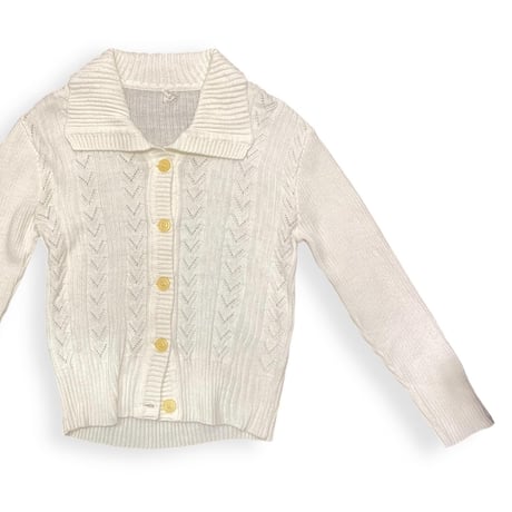 [USED]WHIT KNIT カーディガン🤍