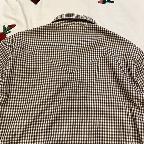[USED] Levi's ギンガムチェック ウエスタンSHIRT！