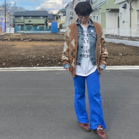[USED] vintage ニットカーディガン