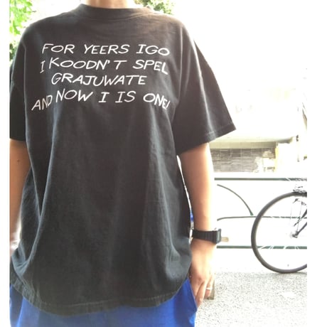 [USED]  スペルミス BOX Tee