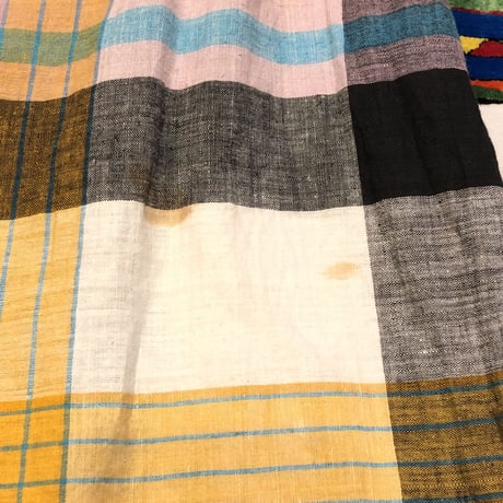 [USED] チェック柄 フロントボタン SKIRT♡
