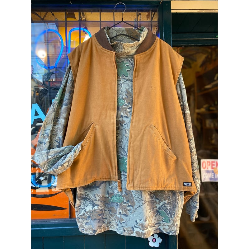 80s Walls ウォールズ ダックベスト ダック生地USA製 トレバーク 80s Walls ウォールズ ダックベスト ダック生地USA製 トレバーク
