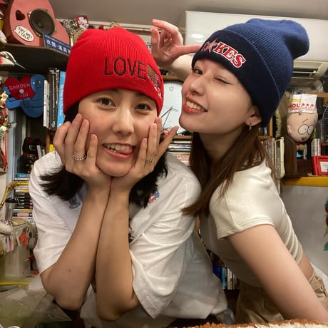 [USED] L☆KES ビーニー NAVY