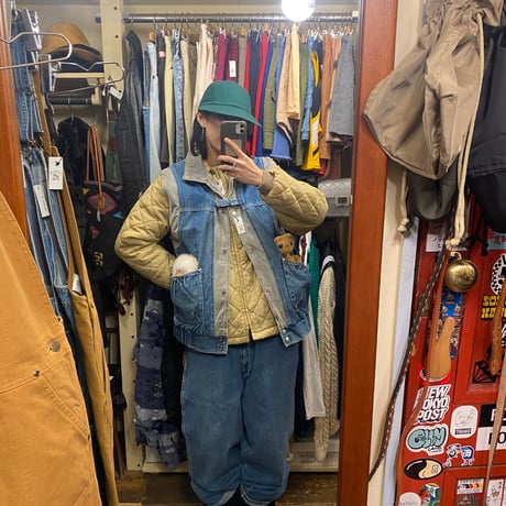 [USED]ベルト付きDENIME VEST